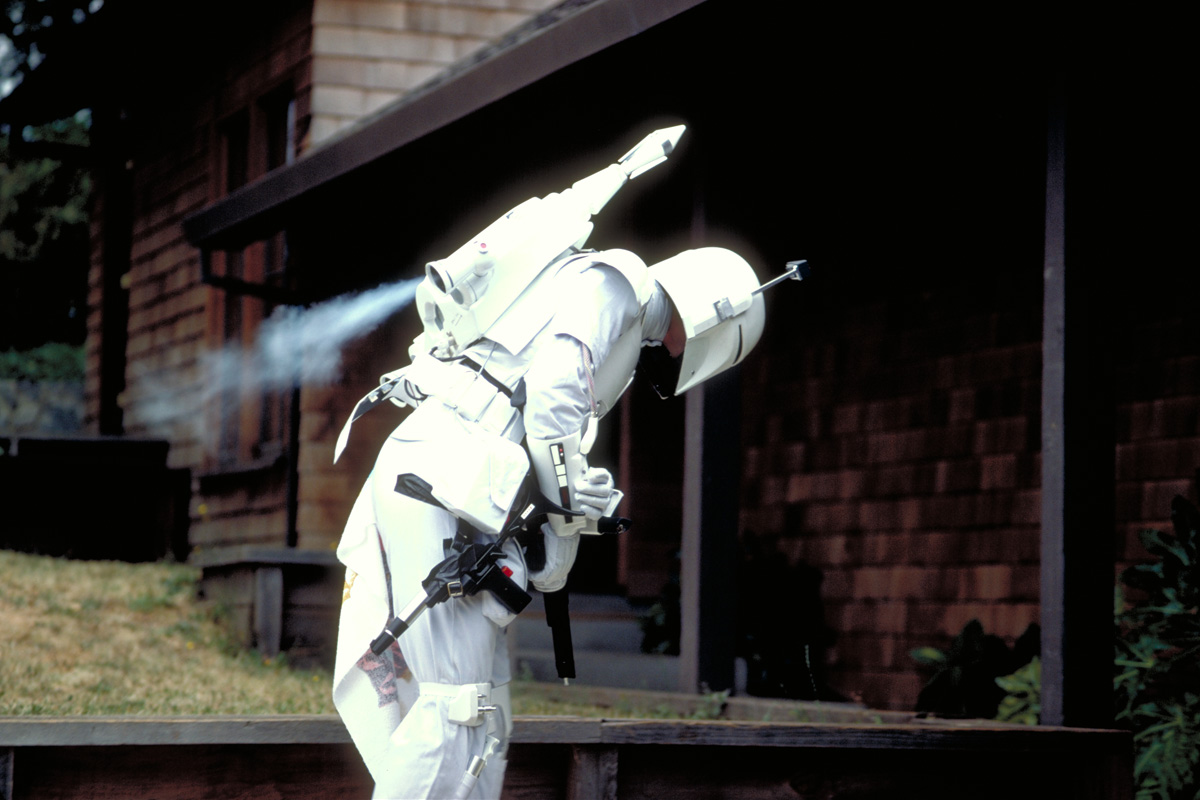 Boba Fett Supertrooper Costume Screen Test