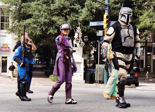 Bounty Hunters in the DragonCon Parade