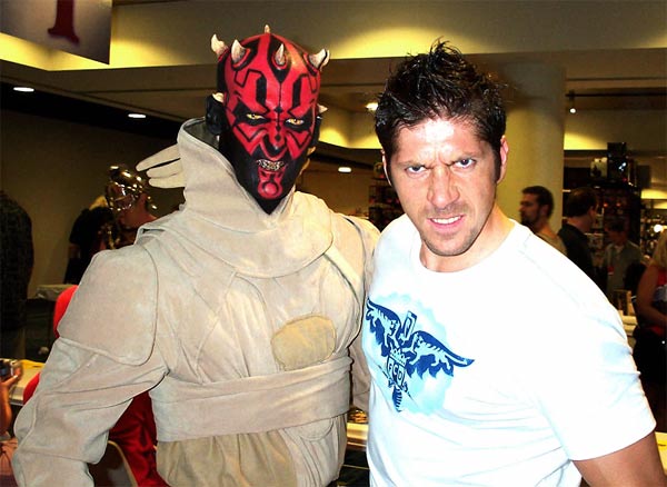 ScottMaul and RayPark.  Yes this is the picture that appeared in StarWars Insider.  Yes, I'm the one who took the picture and yes I'm the one who wrote the letter. :) *And Yes... I'd like to edit that letter too now!*