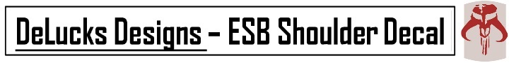 Lucksy31 - ESB Shoulder Decal